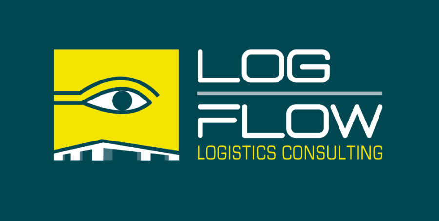 Logflow Logo NIEUW Groene Achtergrond